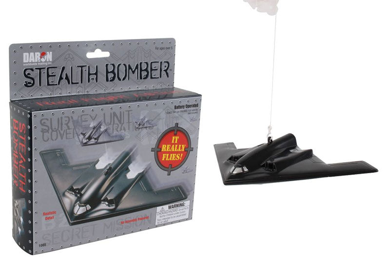 Daron DYT1065 B-2 Bomber Flying Toy on a String Stealth