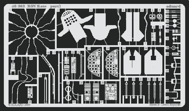 Eduard 48363 1/48 Kate for HSG Photo Etch Detail Set