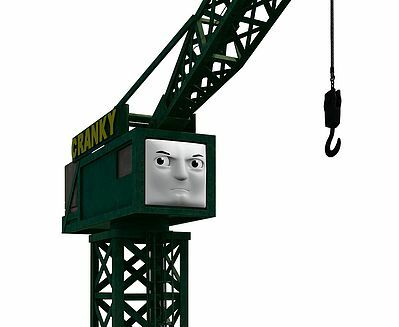 Bachmann 42444 HO Scale Thomas & Friends Cranky the Crane
