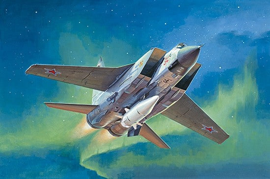 Trumpeter Scale Models 1697 1/72 Russian MiG31BM Foxhound Fighter w/KH47M2 Balli