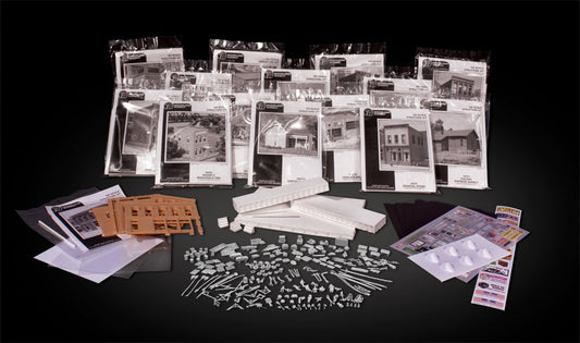 Woodland Scenics S1486 All Scale City & Industry Building Set - HO