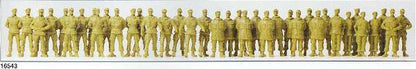 Preiser 16543 HO Scale Military - Modern German Army (BW) - Unpainted