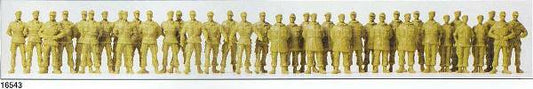 Preiser 16543 HO Scale Military - Modern German Army (BW) - Unpainted