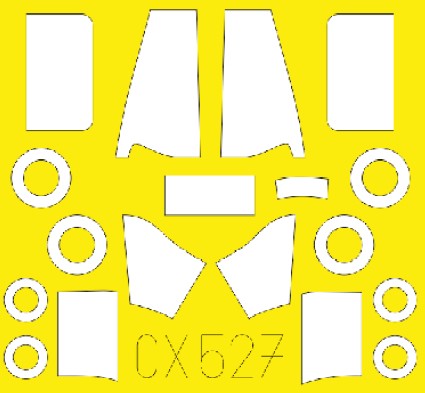 Eduard CX527 1/72 Mask Aircraft- Do27 for SHY