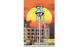 Walthers Cornerstone 933-2826 HO City Water Tower Silver Assembled