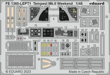 Eduard FE1360 1/48 Tempest Mk.II Weekend for Eduard