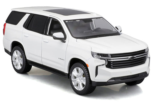Maisto 31533WT 1/24 2021 Chevrolet Tahoe, White