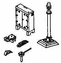 Details West HD-900 HO Scale Detectors -- Hot Box