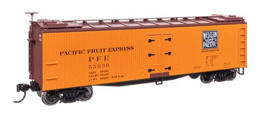 Walthers Mainline 910-41234 HO Scale 40' Early Reefer RTR PFE WP #55030