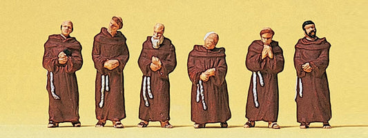 Preiser 10198 HO Scale Franciscan Friars Figure Set