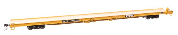 Walthers Mainline 5744 HO Scale 89' Channel Side Flatcar - Ready to Run -- Trail