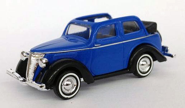 Busch 006552BL 1/87 1935 Ford Convertible Blue Diecast