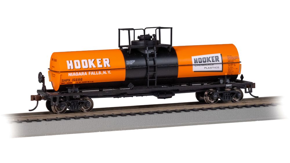 Bachmann 75803 HO Chemical Tank Car Hooker Chemicals #15686