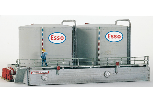 Piko 61104 HO Scale Shell Storage Tanks Low Building Kit