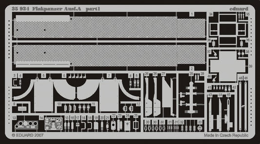 Eduard 35924 1/35 Armor- Flakpanzer Ausf A for TRI
