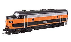 Walthers Mainline 910-21402 HO EMD F7 A B&LE #718A Sound/DCC