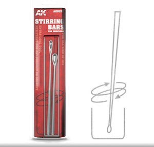 AK Interactive 8207 Stainless Steel Stirring Bars for Modeling (2)