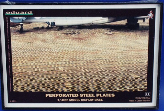 Eduard 8801 1/48 Assembled Runway Perforated Steel Plate Display Base (Plastic)