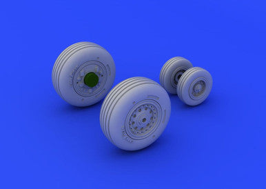 Eduard 672078 1/72 F-4J Wheels for Academy (Resin)