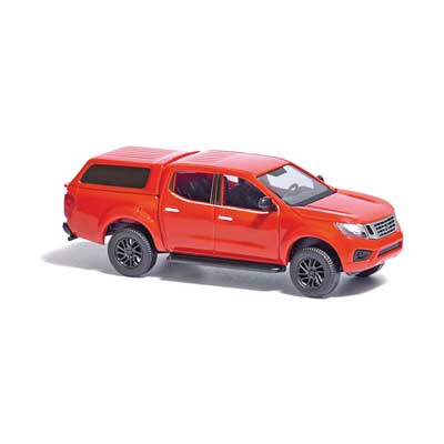 Busch 53707 HO Scale 2015 Nissan Navara/Frontier Crew-Cab Pickup Truck with Cap