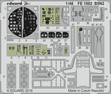 Eduard FE1002 1/48 for Hasegawa Photo Etch Detail Set