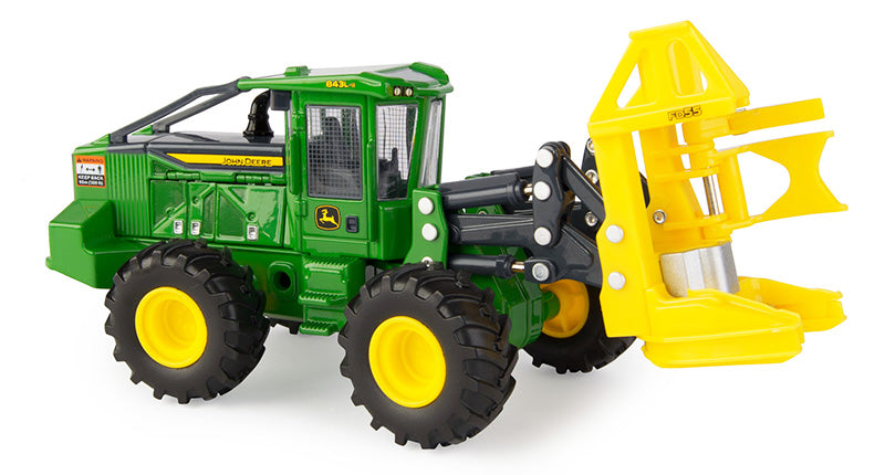 Ertl 45678 1/50 Scale John Deere 843L-Ii Wheeled Feller Buncher