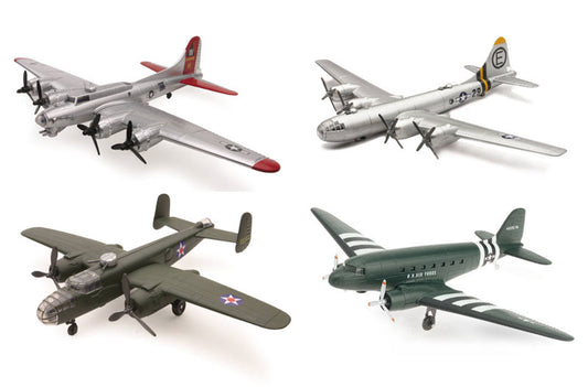 New Ray 20107-C 1/72 Scale Us Air Force - Dc-3 Transport Plane