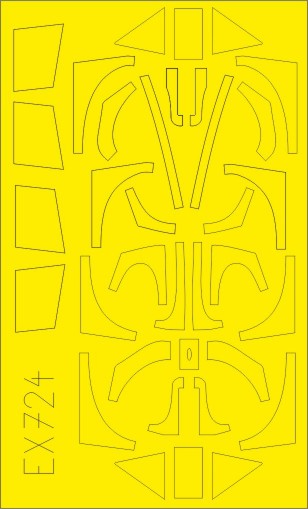 Eduard EX724 1/48 Mask Aircraft- Fw190A5 TFace for EDU