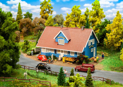 Faller 130660 HO Scale Swedish Village Shop Model Kit
