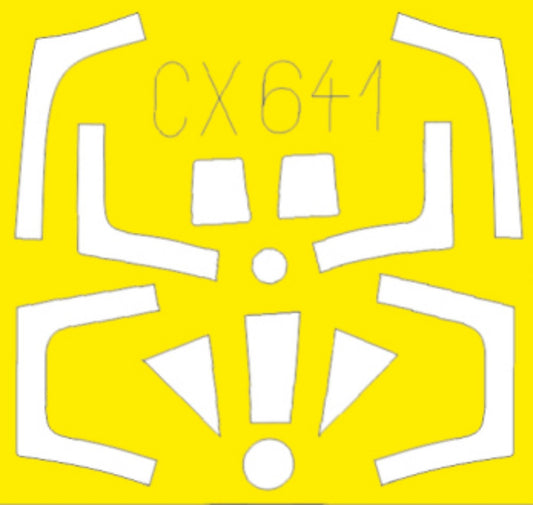 Eduard CX641 1/72 Mask Aircraft- Meteor F8 for ARX