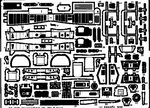 Eduard 72270 1/72 ME262B1a/U1 for RMG Photo Etch Detail Set