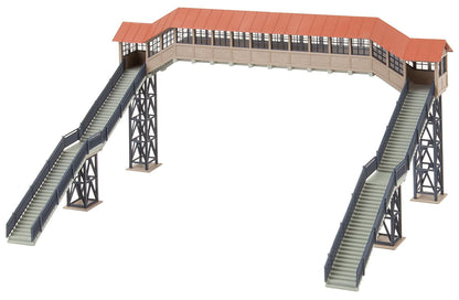 Faller 120109 HO Scale Covered Footbridge Model Kit
