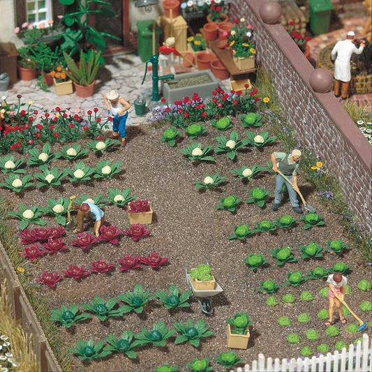 Busch 1213 HO Scale Cabbage & Lettuce Kit