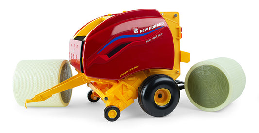 Ertl 13986 1/16 Scale New Holland 560 Roll Belt Round Baler Features: