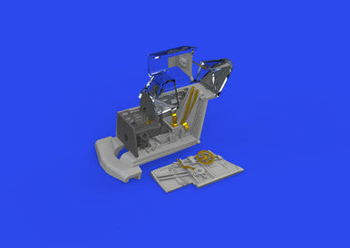 Eduard 672328 1/72 Bf 109F Cockpit w/ Early Seat PRINT