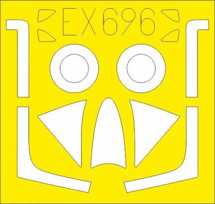Eduard EX696 1/48 Mask Aircraft- Hunter F4/F5 for ARX