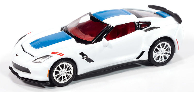 Auto World AWSP176-A 1/64 2018 Corvette Grand Sport Diecast Car Model