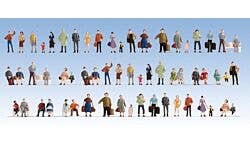 Walthers SceneMaster 949-6042 HO Passengers on the Platform pkg(60)