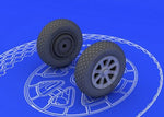 Eduard 648102 1/48 Wheels for EDU (Resin)