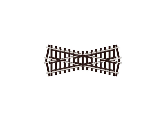 Peco SL-93 HO Scale Code 100 Streamline Crossing - Short, Insulfrog