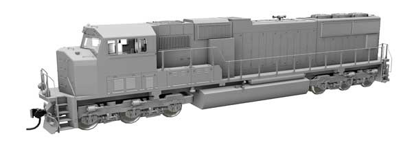 Walthers Mainline 11018 HO Scale EMD SD75M - Standard DC -- Undecorated