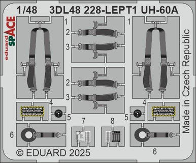 Eduard 3DL48228 1/48 UH-60A SPACE SPACE