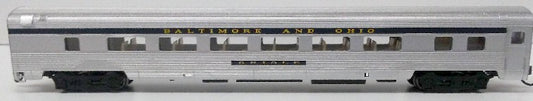 Bachmann 14753 N 85' Streamline Fluted Coach Car w/Lighted Interior Baltimore &