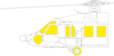 Eduard EX1122 1/48 UH-60A TFace Canopy Mask Set MASK