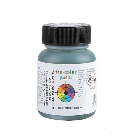 Tru-Color Paint 387 All Scale Railroad Color Acrylic Paints - 1oz 29.6ml -- GO Transit Dark Green