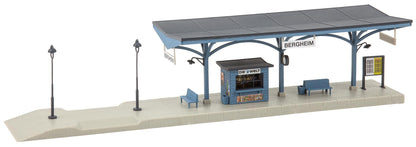 Faller 120106 HO Scale Station Platform w/Butterfly Canopy Kit
