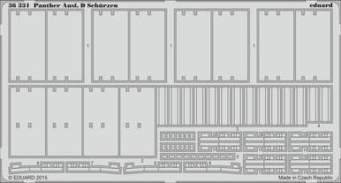Eduard 36331 1/35 Panther Ausf. D Schurzen