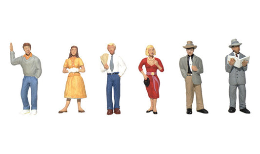 Woodland Scenics A1821 HO Scale Pedestrians