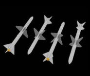 Eduard 672032 1/72 Aircraft- AIM7M Sparrow (Photo-Etch & Resin)