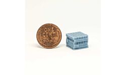 All Scale Miniatures 870919 HO Cinder Block Stacks 5-Pack